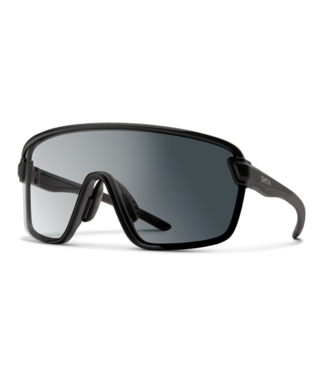 Smith Optics GLASSES SMITH BOBCAT MATTE BLACK CHROMAPOP PHOTOCHROMIC CLEAR TO GREY