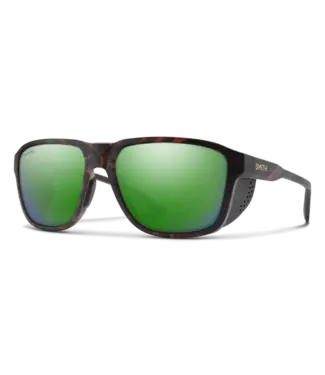 Smith Optics SUNGLASSES SMITH Embark MATTE TORTOISE CHROMAPOP POLARIZED GREEN MIRROR