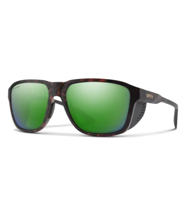 Smith Optics SUNGLASSES SMITH Embark MATTE TORTOISE CHROMAPOP POLARIZED GREEN MIRROR