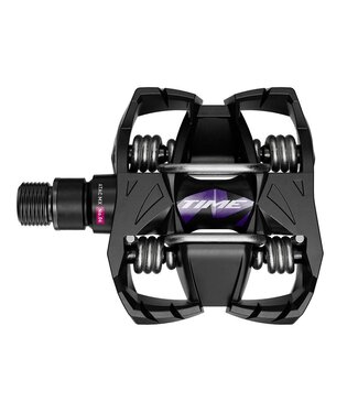 Time PEDALS TIME, MX 6 B1, PEDALS, BODY: COMPOSITE, SPINDLE: STEEL, 9/16'', BLACK PURPLE, PAIR