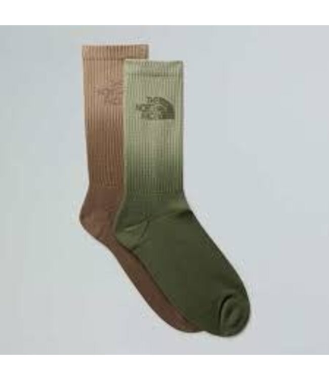 The North Face SOCK TNF EVERYDAY CREW SOCK DIP-DYE 2 PACK