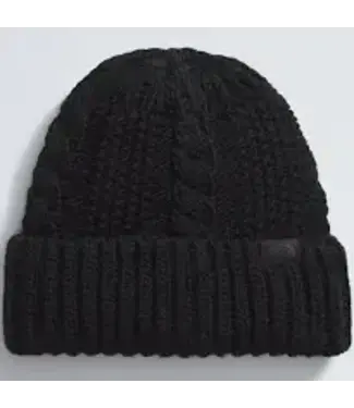 WOMEN'S OH MEGA BEANIE TNF BLACK/TNF BLACK OS