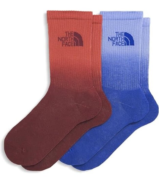 The North Face SOCK TNF EVERYDAY CREW SOCK DIP-DYE 2 PACK