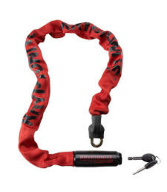 Kryptonite BIKE LOCK KRYPTONITE KEEPER 7MM X 85CM INTEGRATED CHAIN LOCK RED