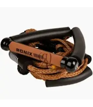 RONIX WAKESURF ROPE RONIX BUNGEE 10 IN HIDE GRIP HANDLE 25 FT 5 SEC