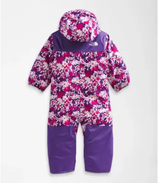 SNOWSUIT THE NORTH FACE BABY FREEDOM PURPLE VALLEY FLORAL PRINT 6-12M