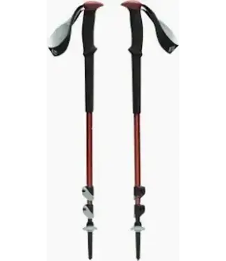 BLACK DIAMOND TRAIL TREKKING POLES BLACKDIAMOND IRON RED