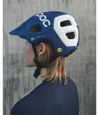 HELMET POC TECTAL RACE MIPS LEAD BLUE/WHITE S