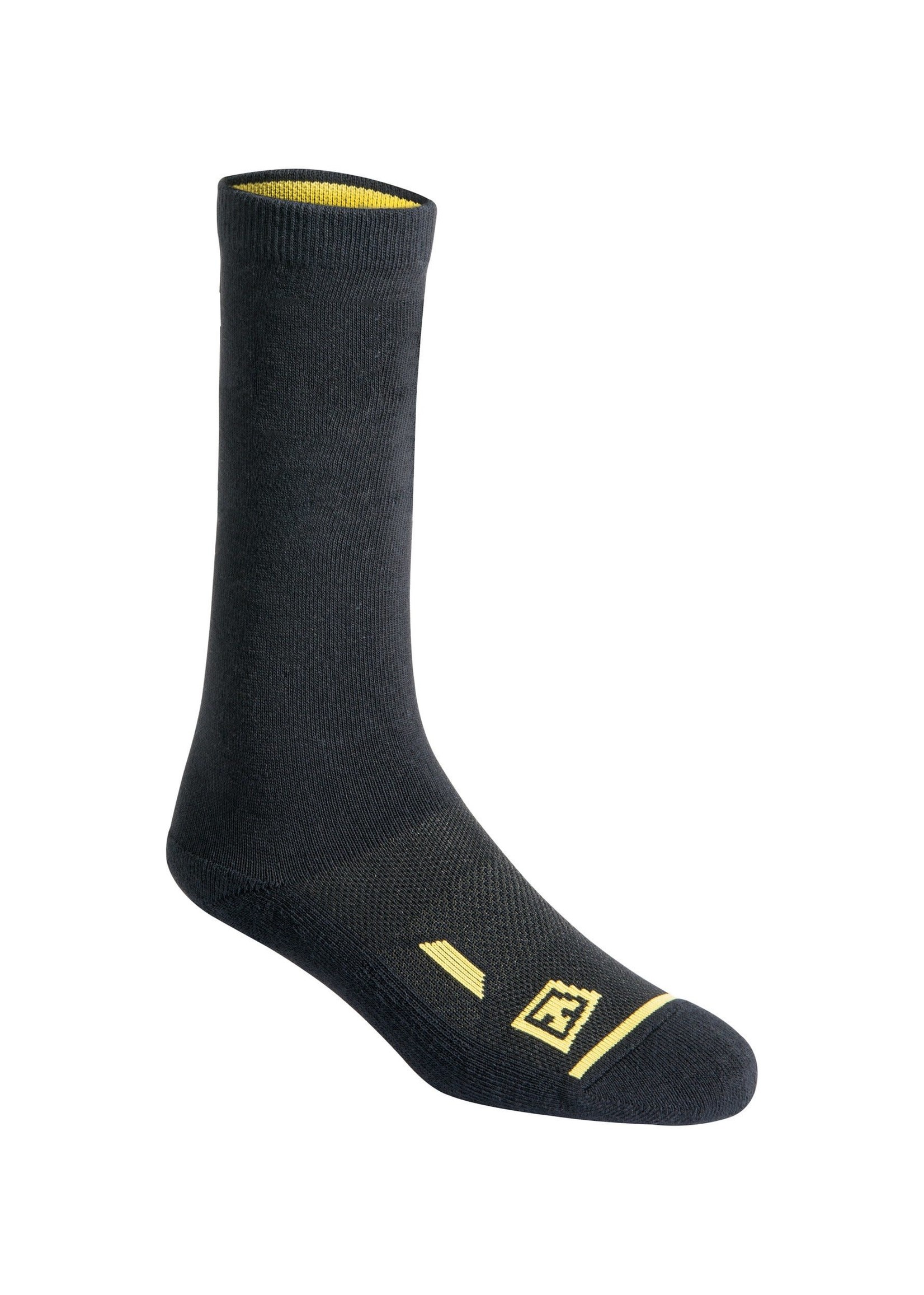 First Tactical First Tactical Cotton Duty Socks Black 3-Pack 6"