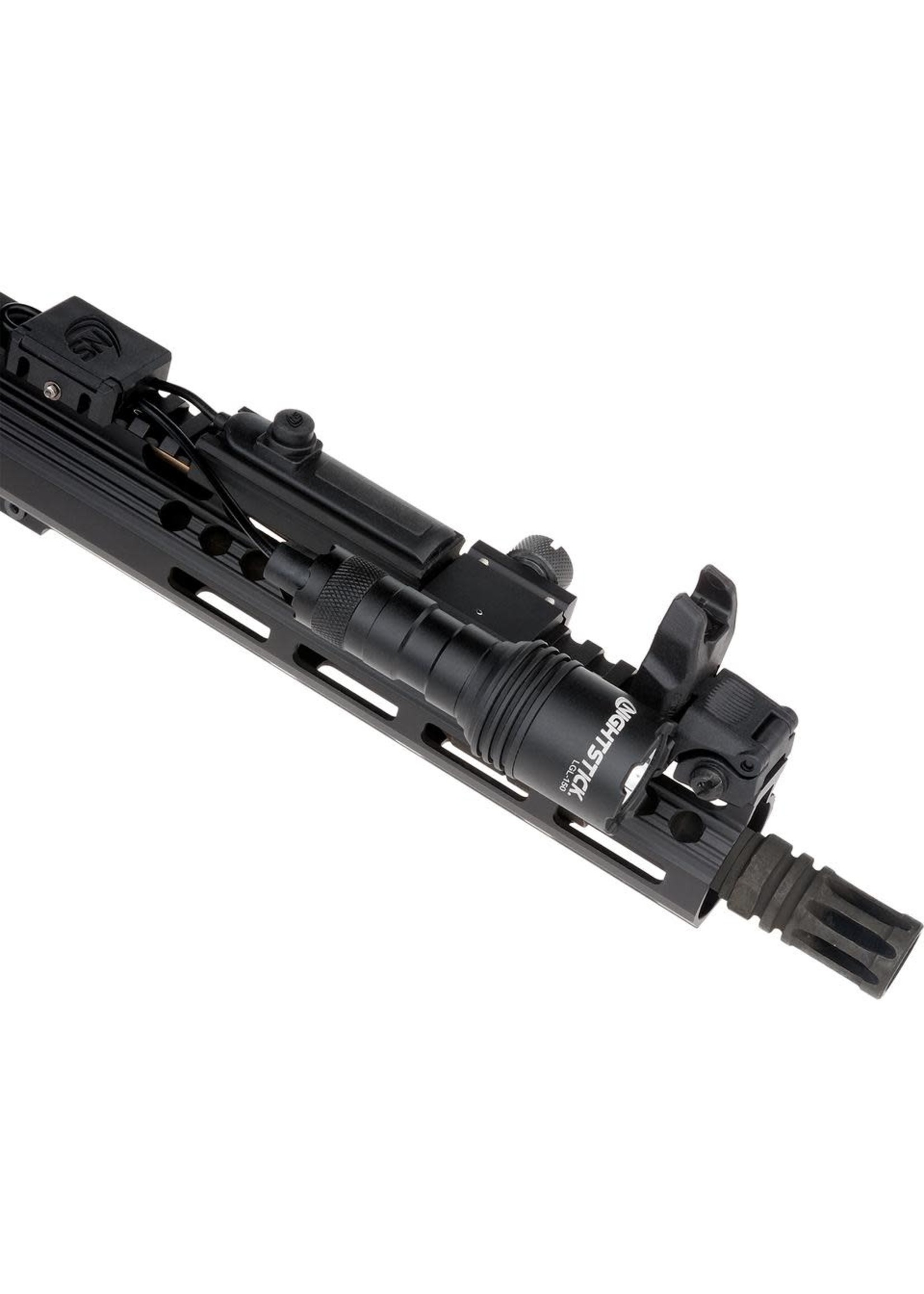 LONG GUN LIGHT KIT W/RPS - 1 CR123 - BLACK