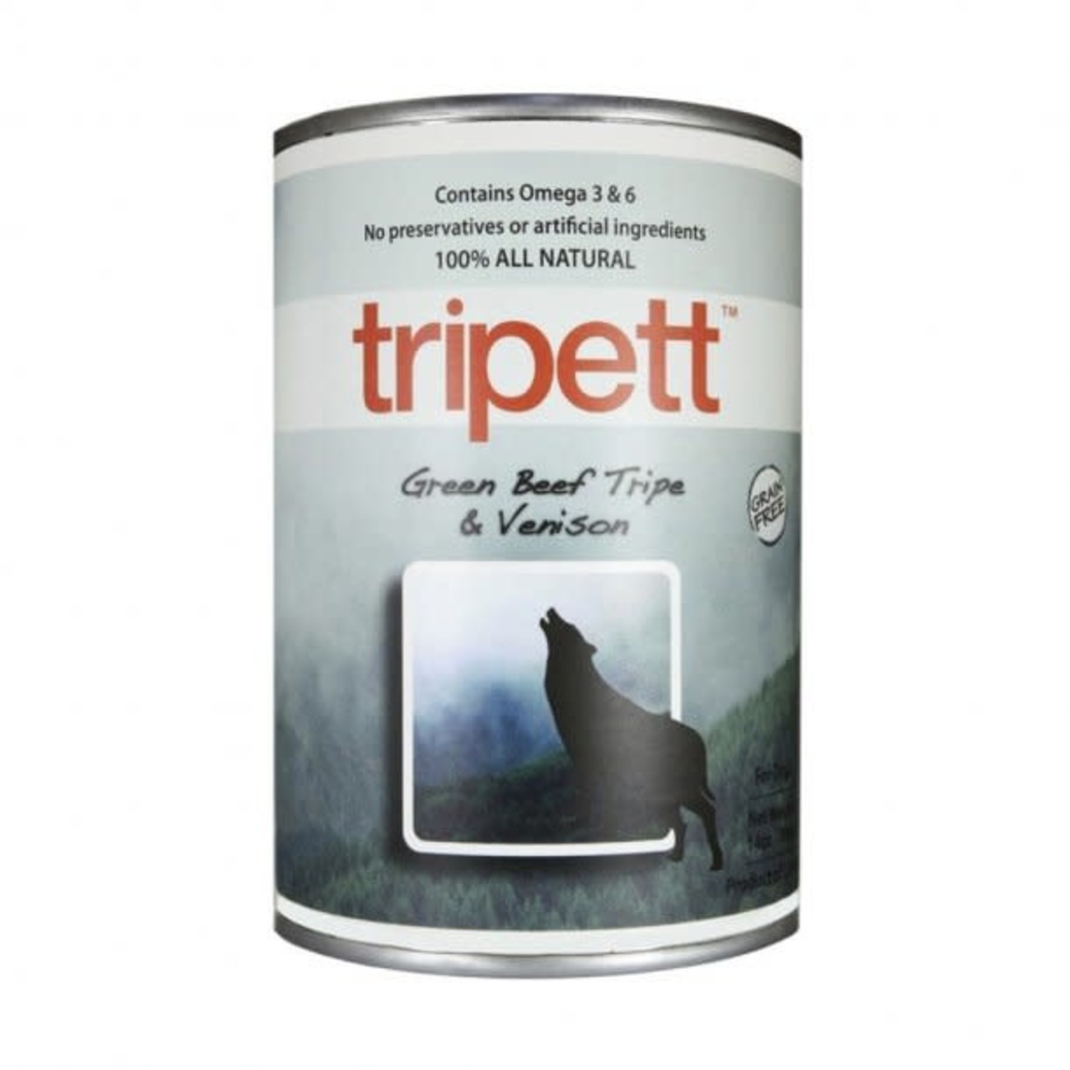 Petkind Tripett Green Beef Tripe Venison Canned Dog Food The Petkind Tripett Green Beef Tripe