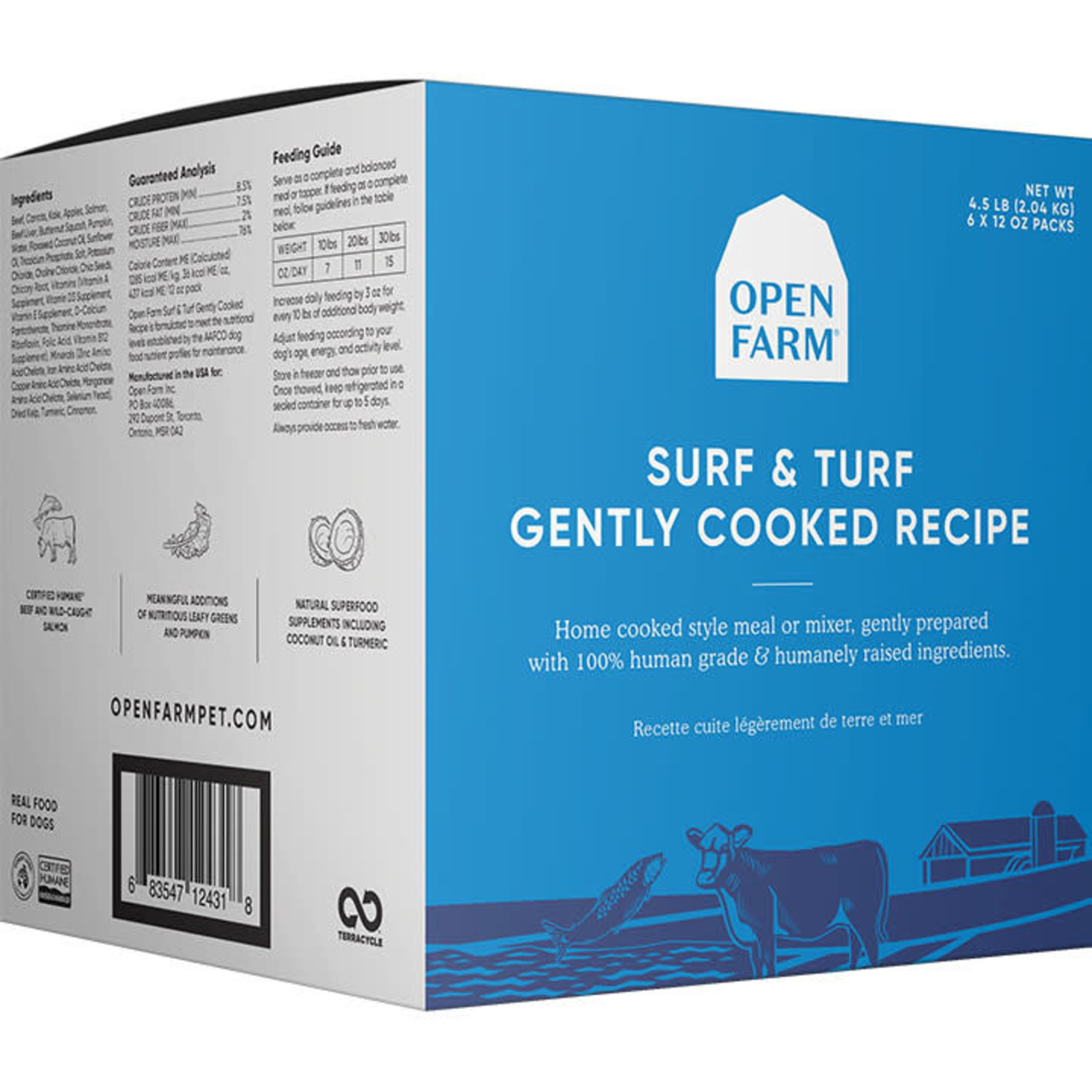 open farm ingredients