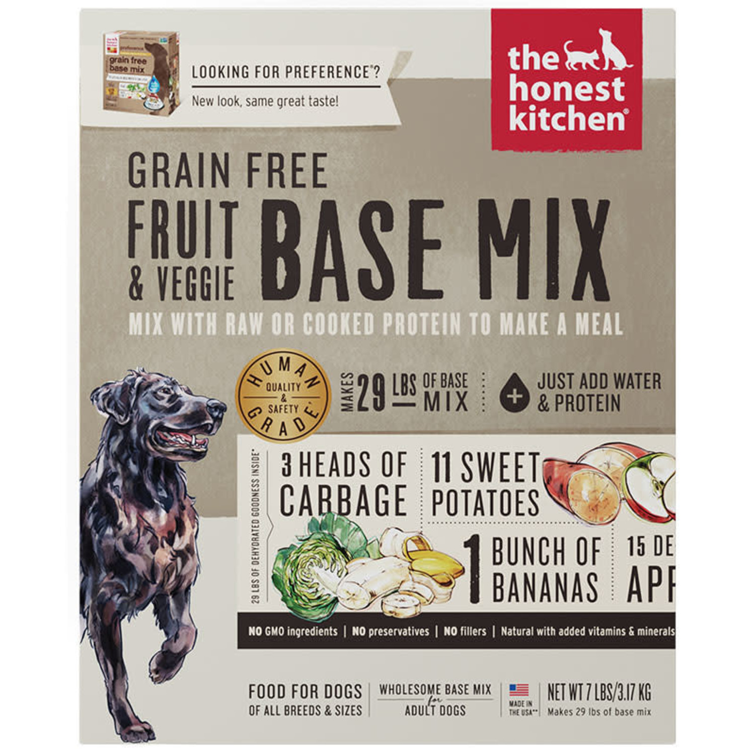 The Honest Kitchen Grain Free Fruit Veggie Base Mix Dehydrated Dog Food The Animal Park Marketplace