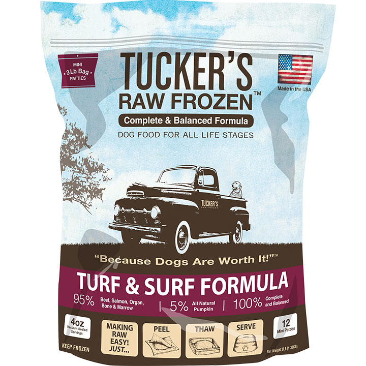 Tucker's Frozen Turf & Surf Formula Raw Food For Dogs - The Animal Park