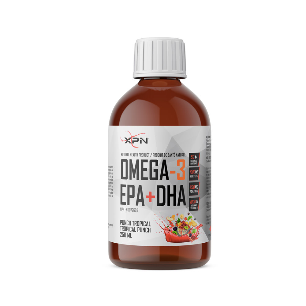 XPN XPN - Omega -3 EPA+DHA - Tropical Punch 250 ml