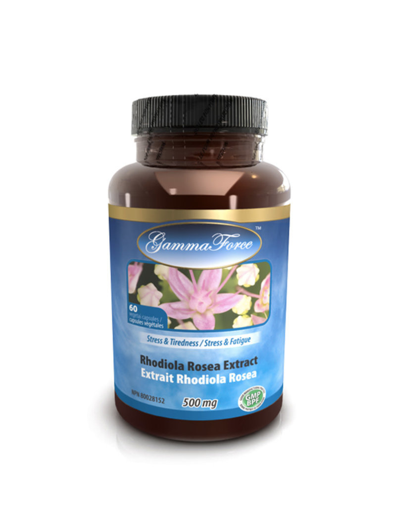 Gamma Force Gamma force - Extrait Rhodiola Rosea - 500 mg / 60 Caps