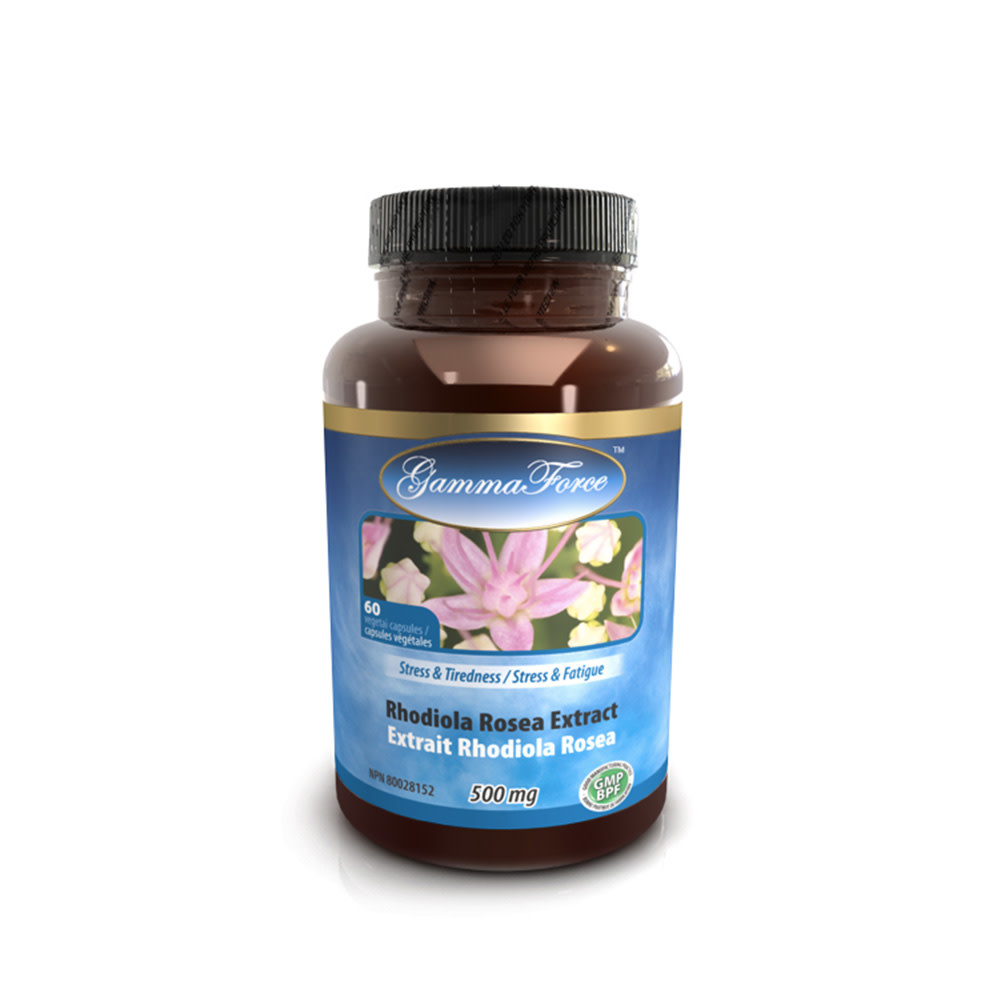 Gamma Force Gamma force - Extrait Rhodiola Rosea - 500 mg / 60 Caps