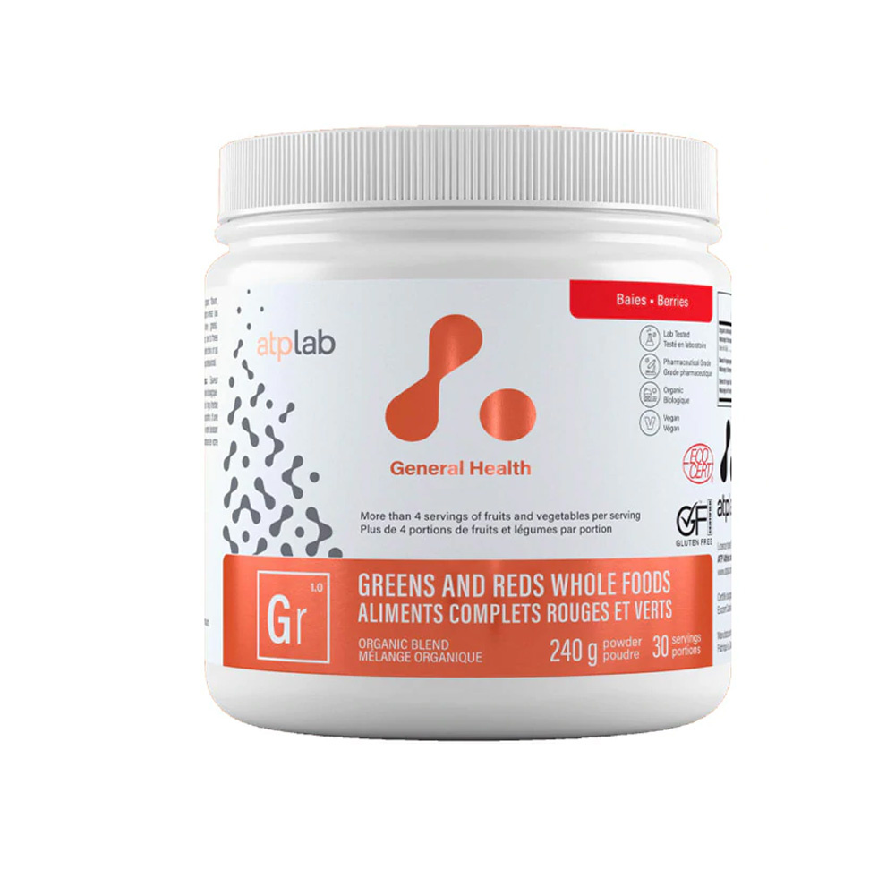 ATP Labs ATP - Aliments complets - Rouges et Verts - 30 Portions - 360g