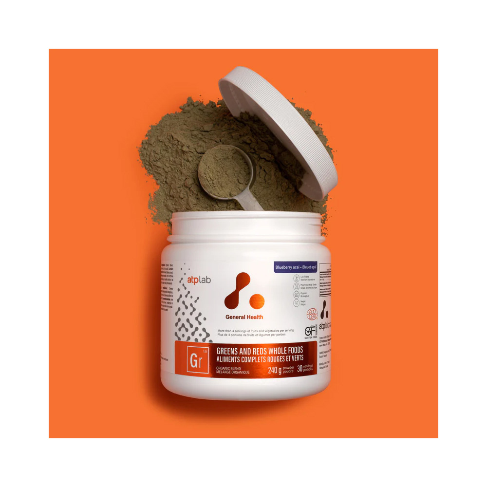 ATP Labs Copy of ATP - Aliments complets - Rouges et Verts - Berries - 240G