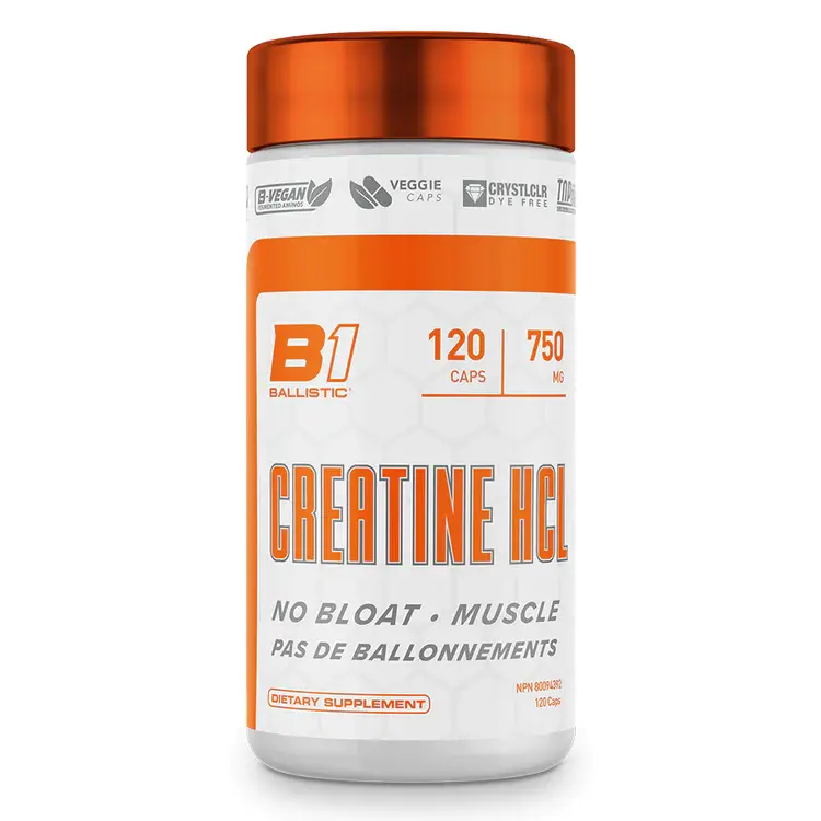 Ballistic Ballistic - Créatine HCL - 120 Caps