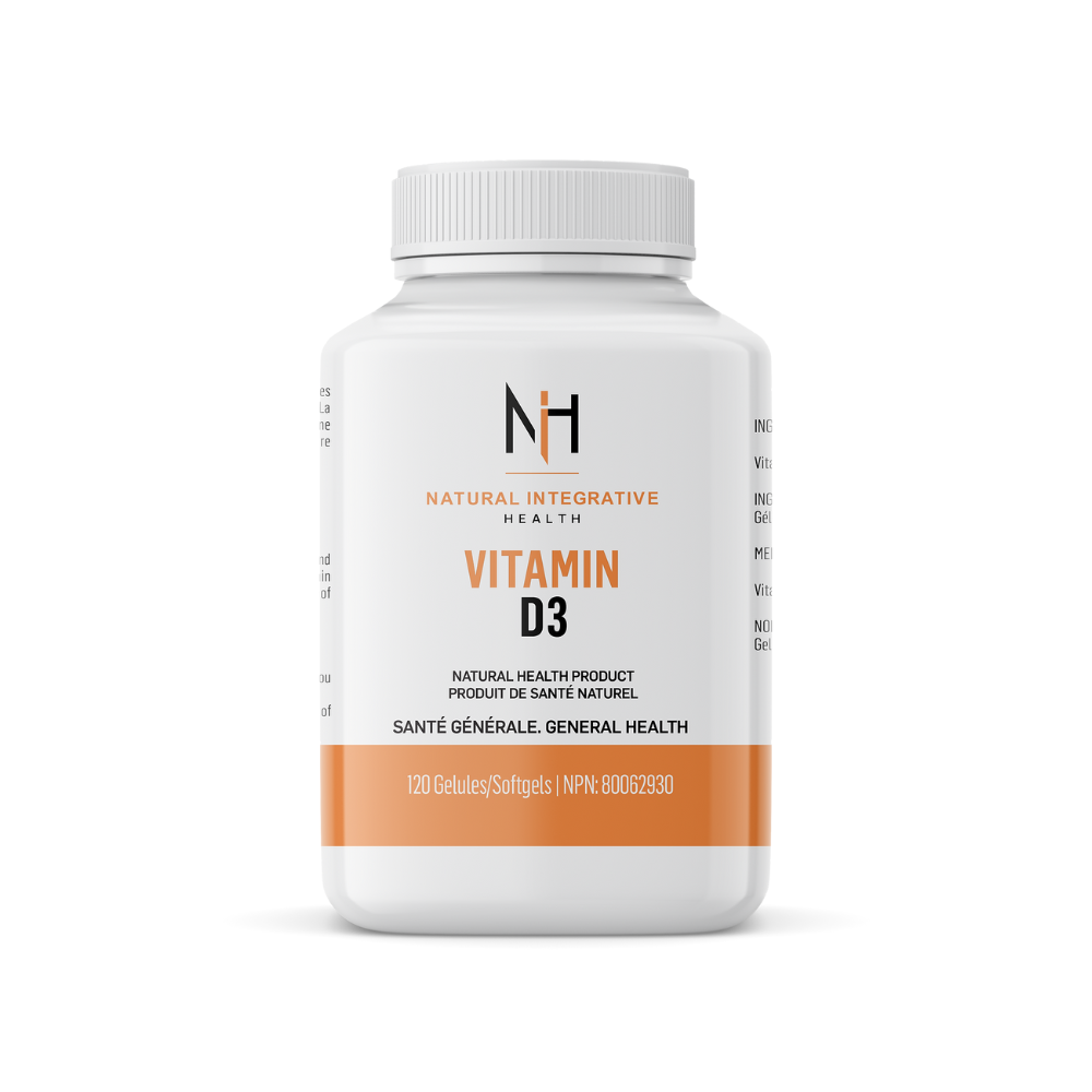Nih Nih - Vitamine D3 - 120 Caps