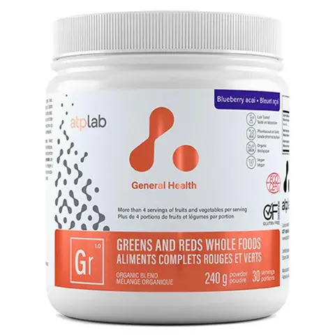 ATP Labs ATP - Greens & Reds Whole Foods 240g