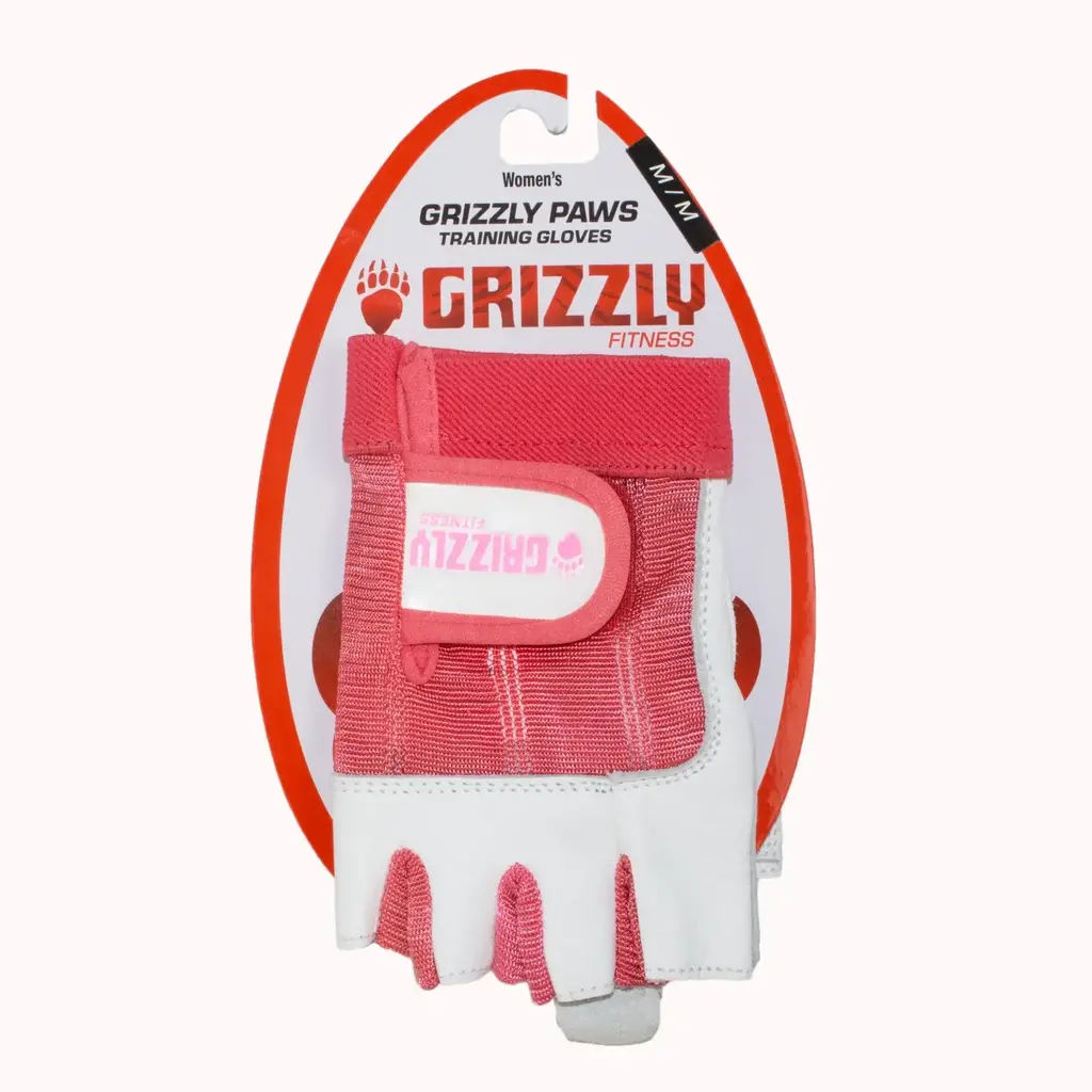 Grizzly Grizzly Fitness - Ladies Pink Gloves Pink - XS