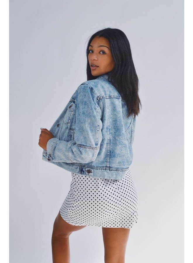 Rumors Denim Jacket - Rochelle's Boutique