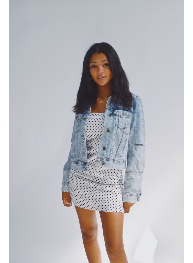 Rumors Denim Jacket - Rochelle's Boutique