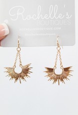 U.S. Jewelry House (New York Style) Sun Swag Drop Earrings