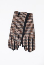 Look by M Tweed Plaid Gloves