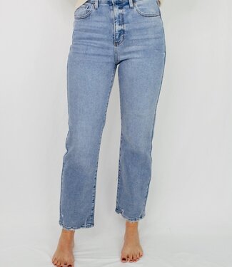 Just Black Denim High Rise Clean Straight Leg