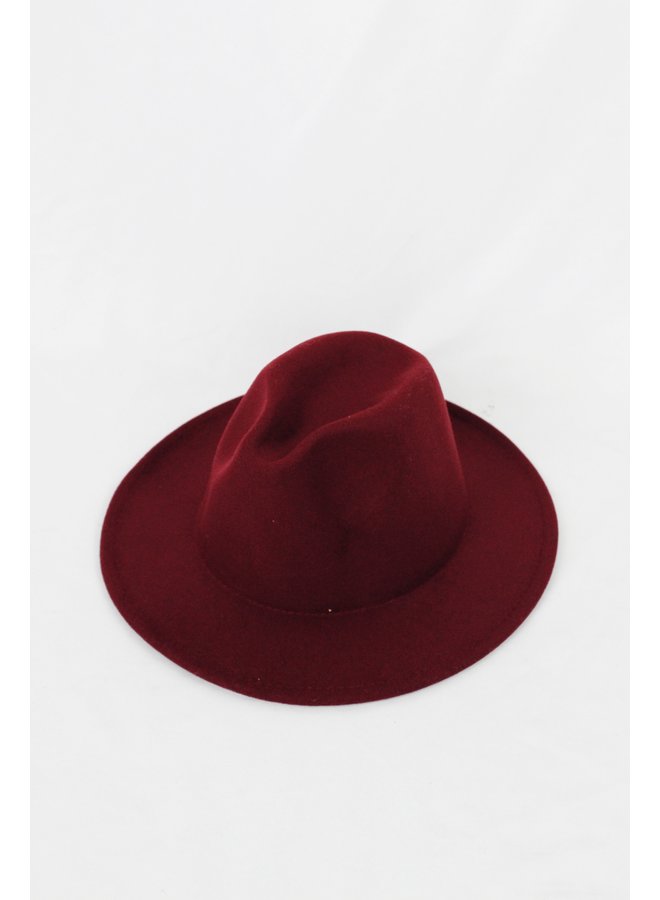 Woven Double Sided Color Matching Jazz Hat