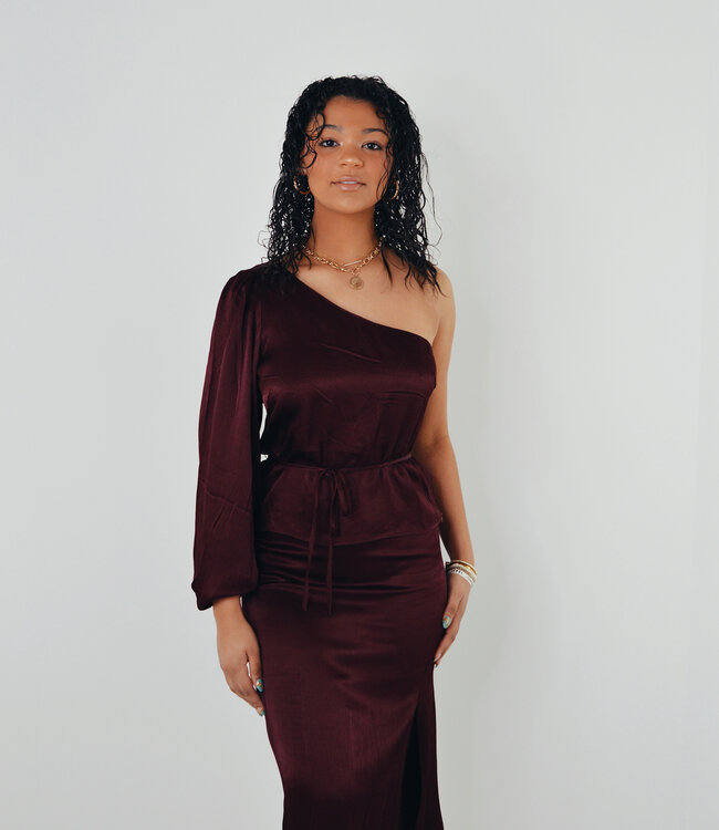 Nador One Shoulder Top