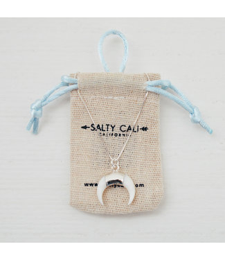 Salty Cali Silver Crescent Horn