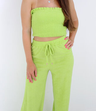 Terry Knit Tube Top