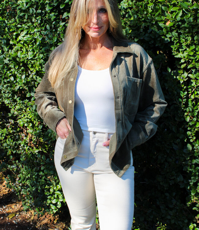 Shy Girl High Rise Crop Flare