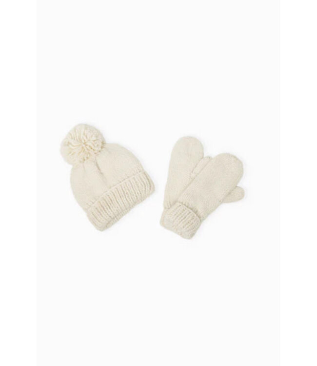 Oma's Hand Knit Pom Pom Hat