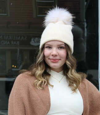 Common Knit Cashmere Blend Beanie