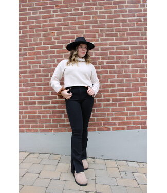 Free People Level Up Slit Bootcut Jean