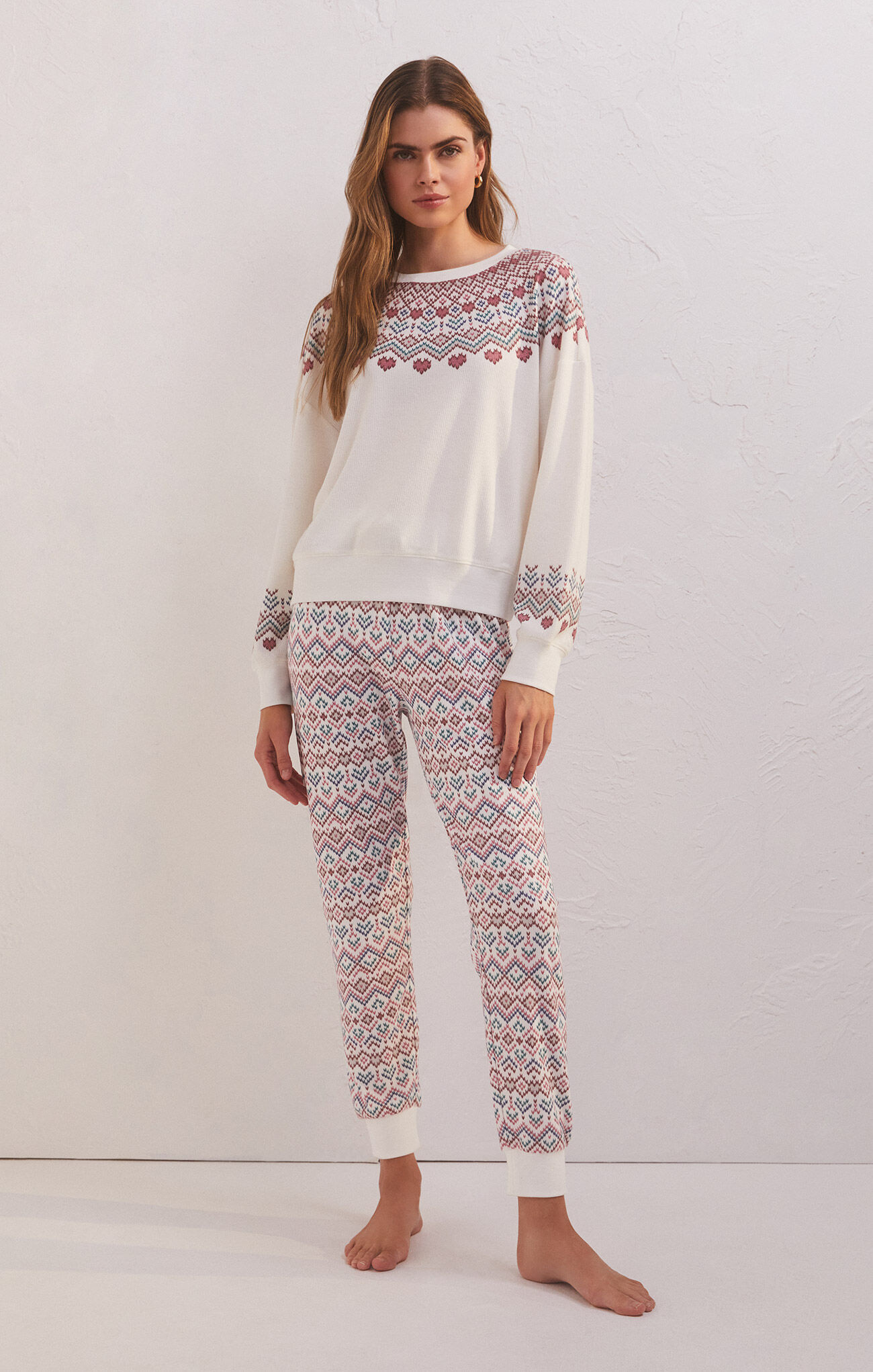 Twilight Fair Isle Jogger Rochelle's Boutique