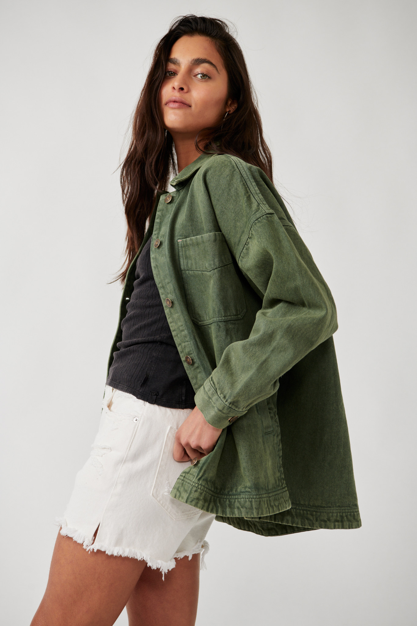 Madison City Twill Jacket - Rochelle's Boutique