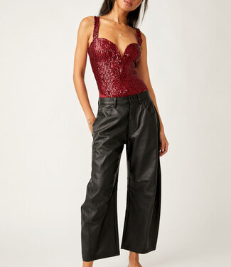Free People Sparks Fly Bodysuit