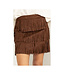 Francesca Fringe Mini Skirt