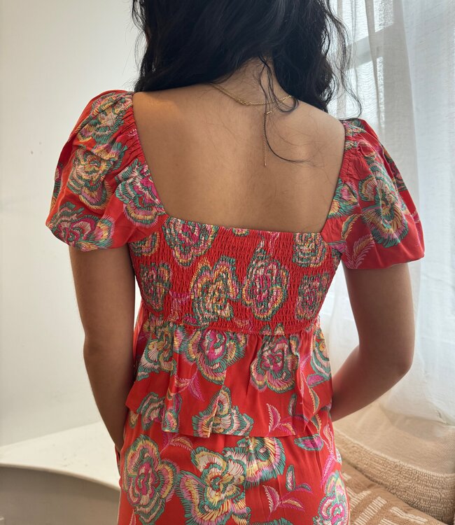Renelle Tango Floral Top