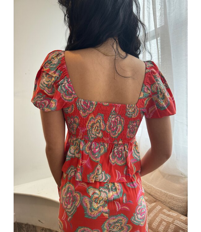 Renelle Tango Floral Top