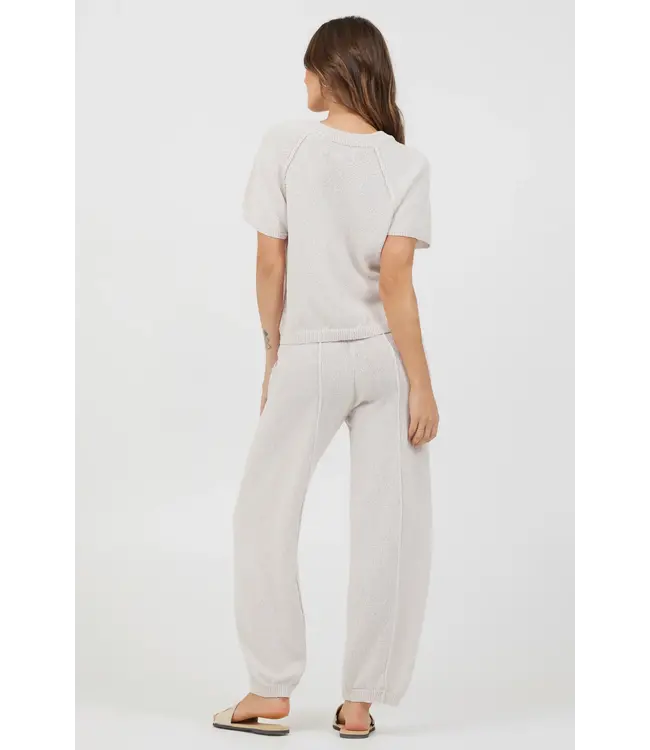 August Relaxed Rib Knit Pant