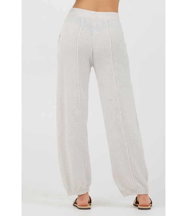 August Relaxed Rib Knit Pant