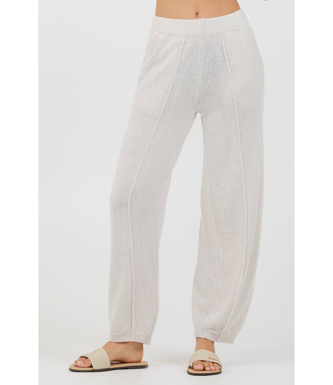 August Relaxed Rib Knit Pant
