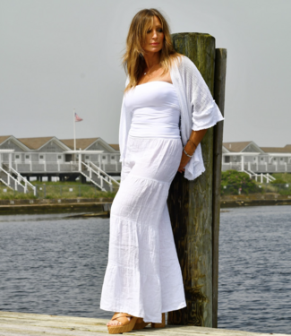 Milio Milano Emma Tiered Palazzo Pant